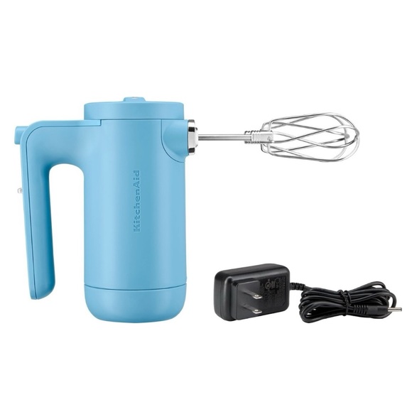 KitchenAid - KHMB732VB 7-Speed Cordless Hand Mixer - Blue Velvet (Brand New) - Picture 5 of 6